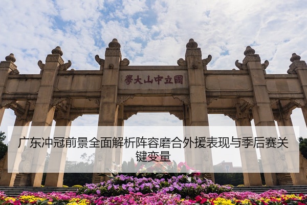 广东冲冠前景全面解析阵容磨合外援表现与季后赛关键变量